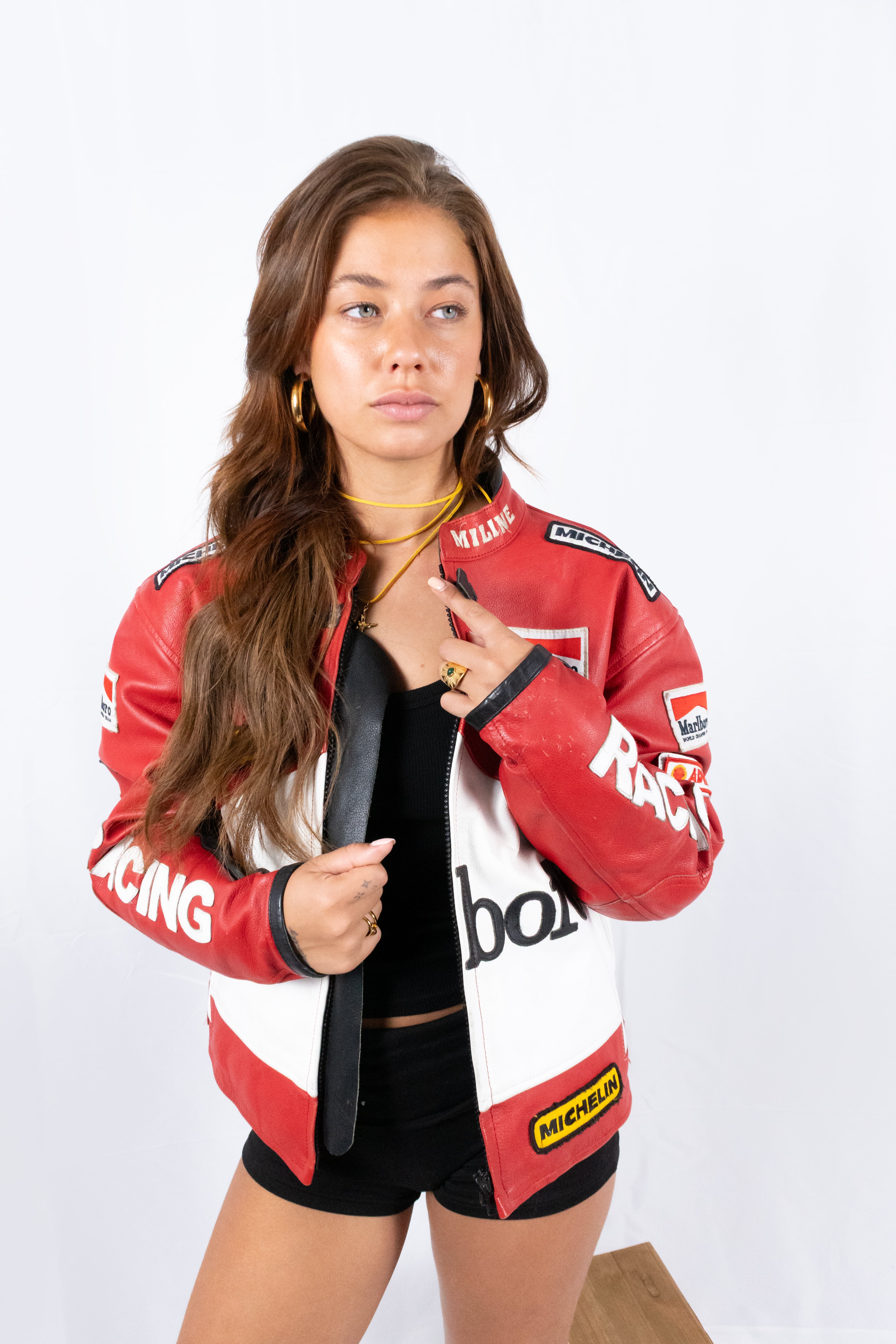 Big hoop earrings small