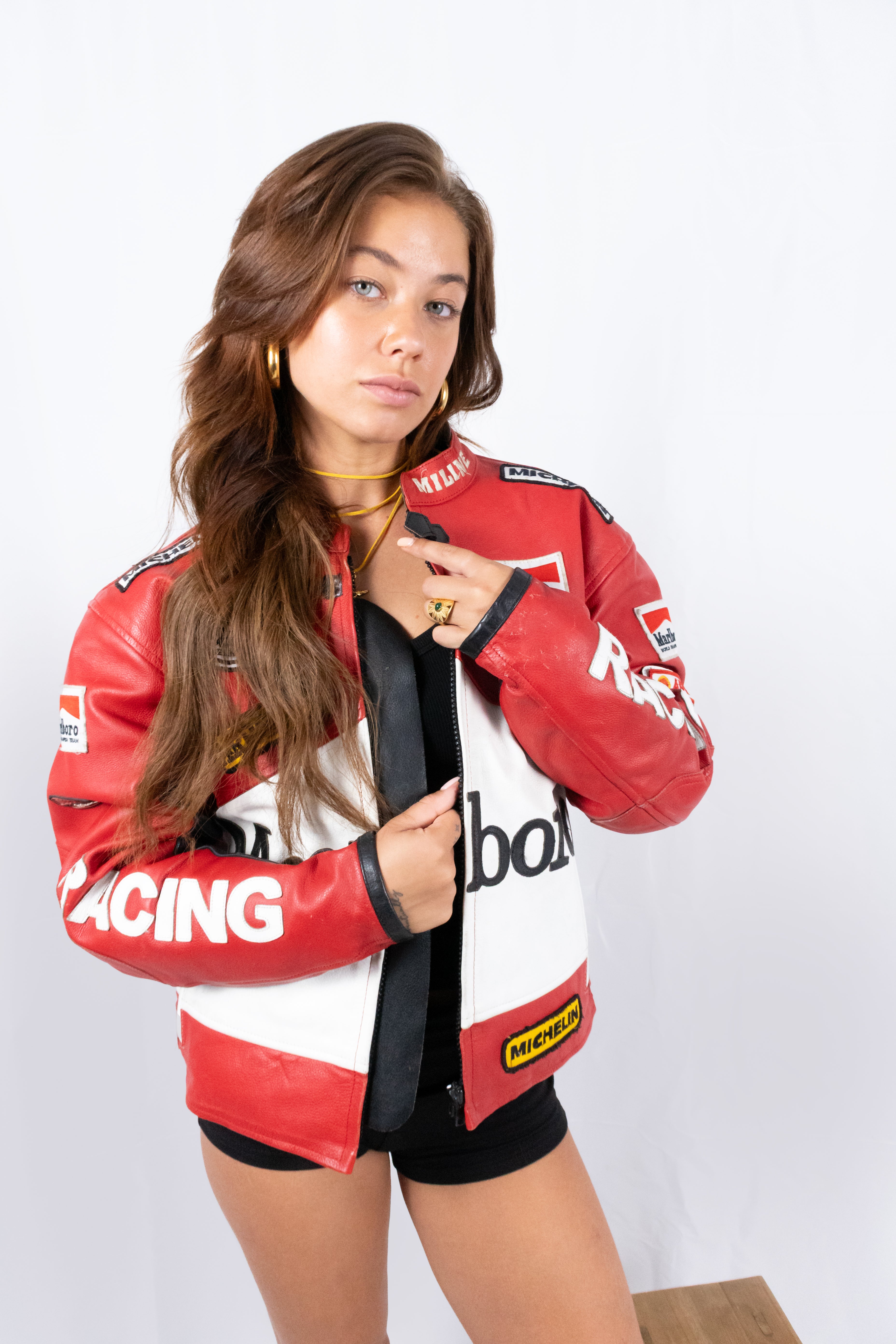 Big hoop earrings small