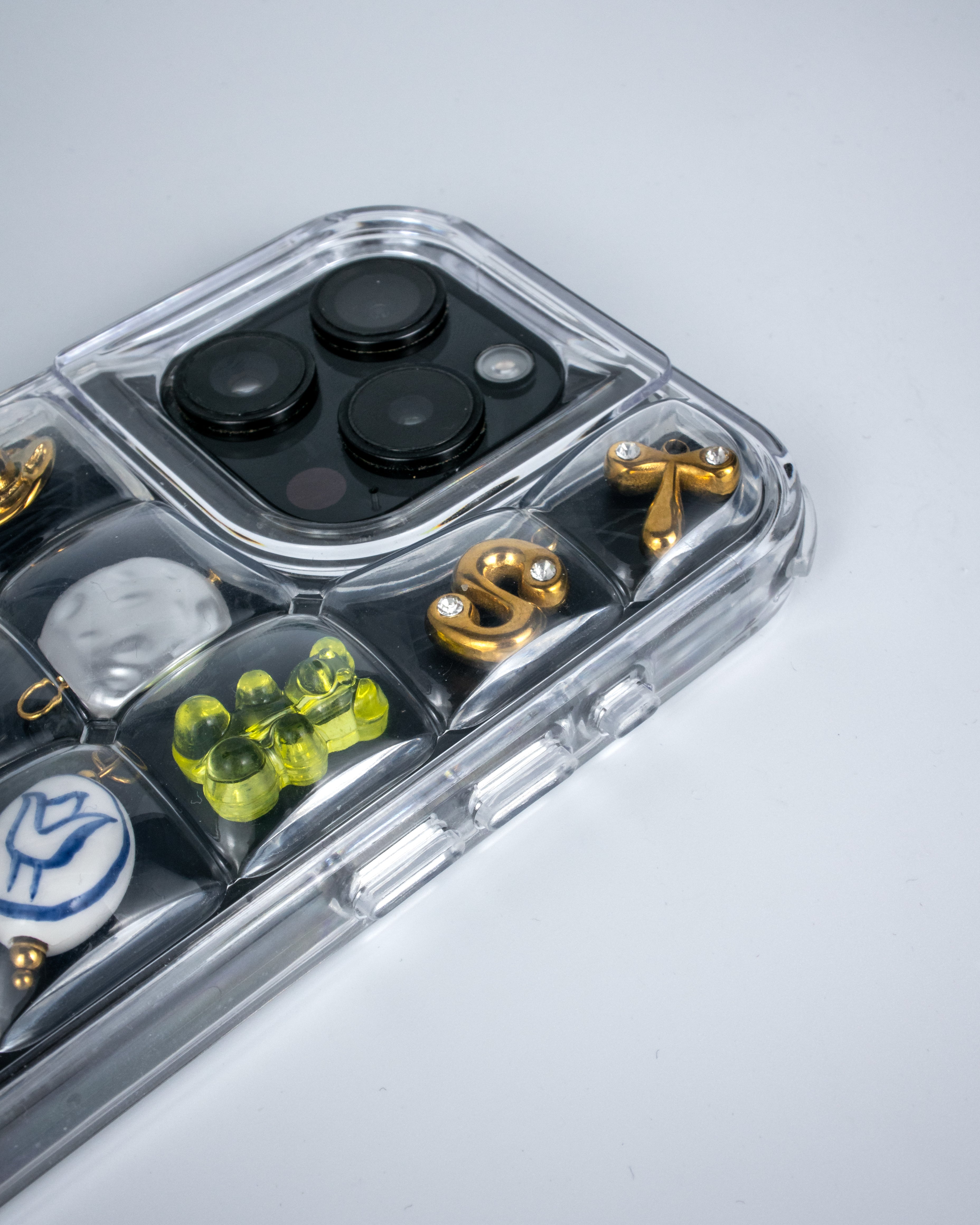 Custom charm phone case