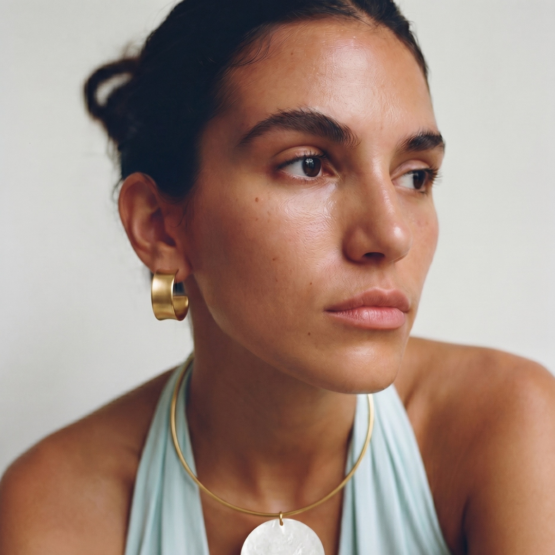Hoop earrings
