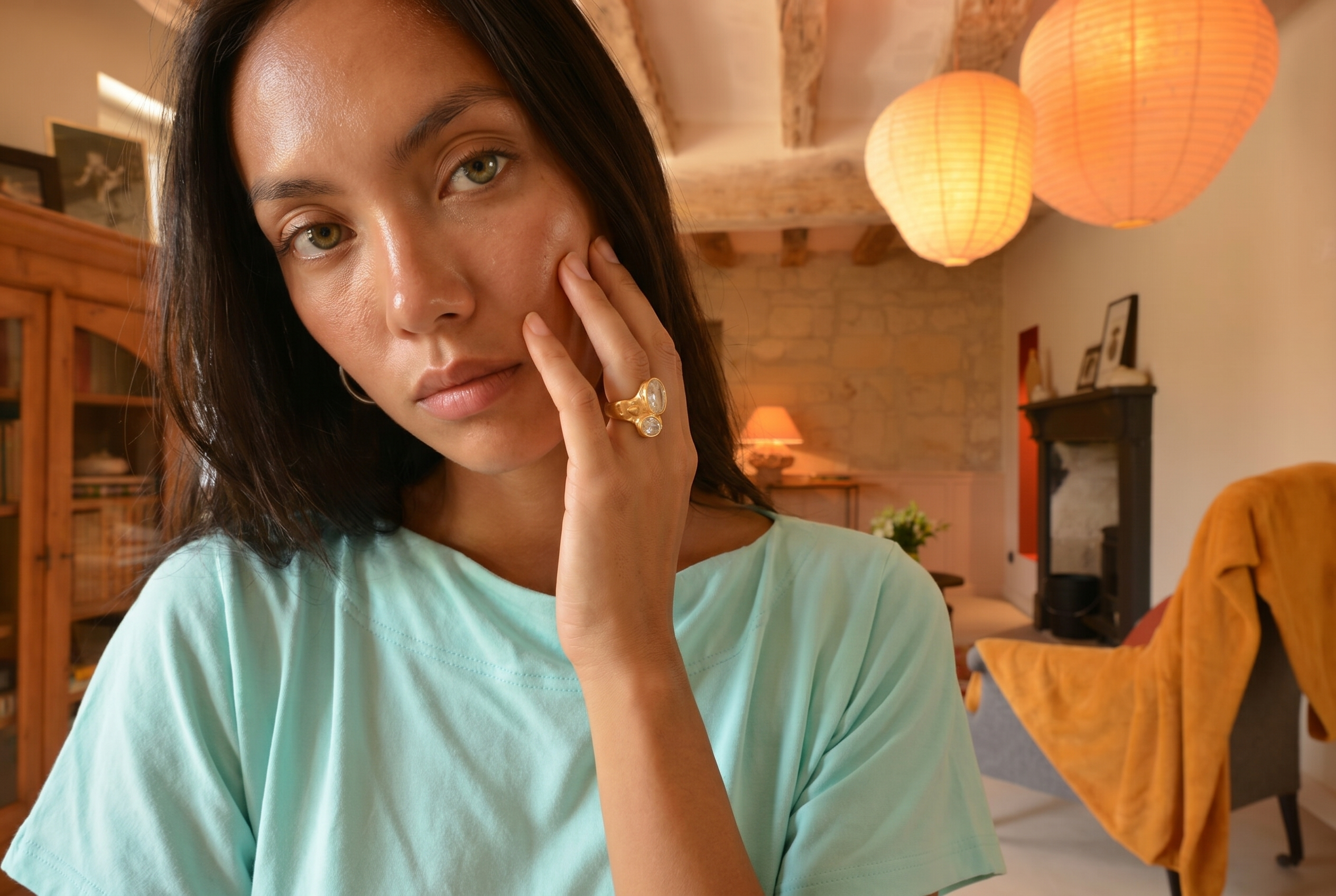 Gold rings