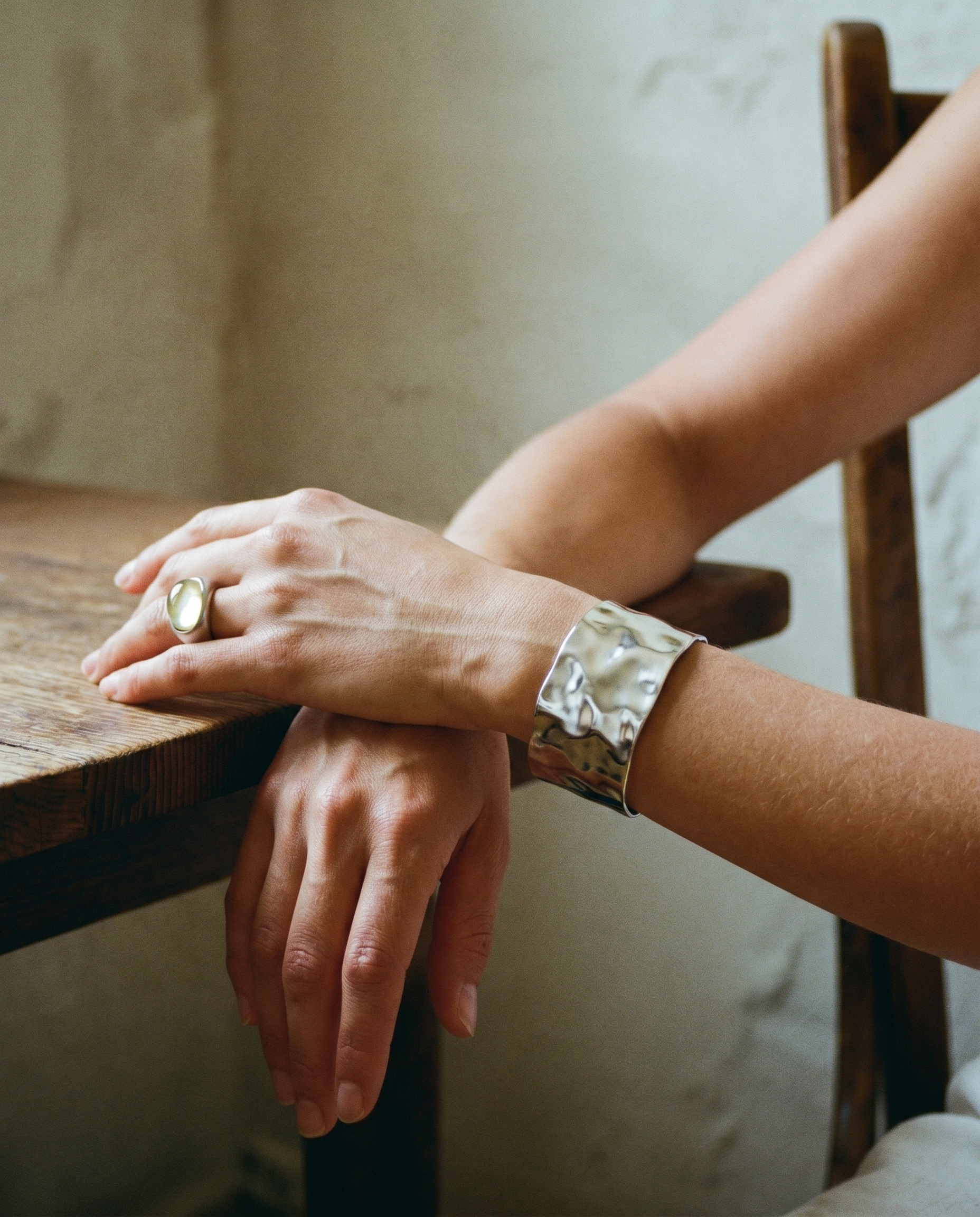 Silver bracelets