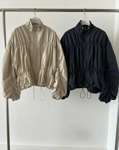 Stitched balloon jacket