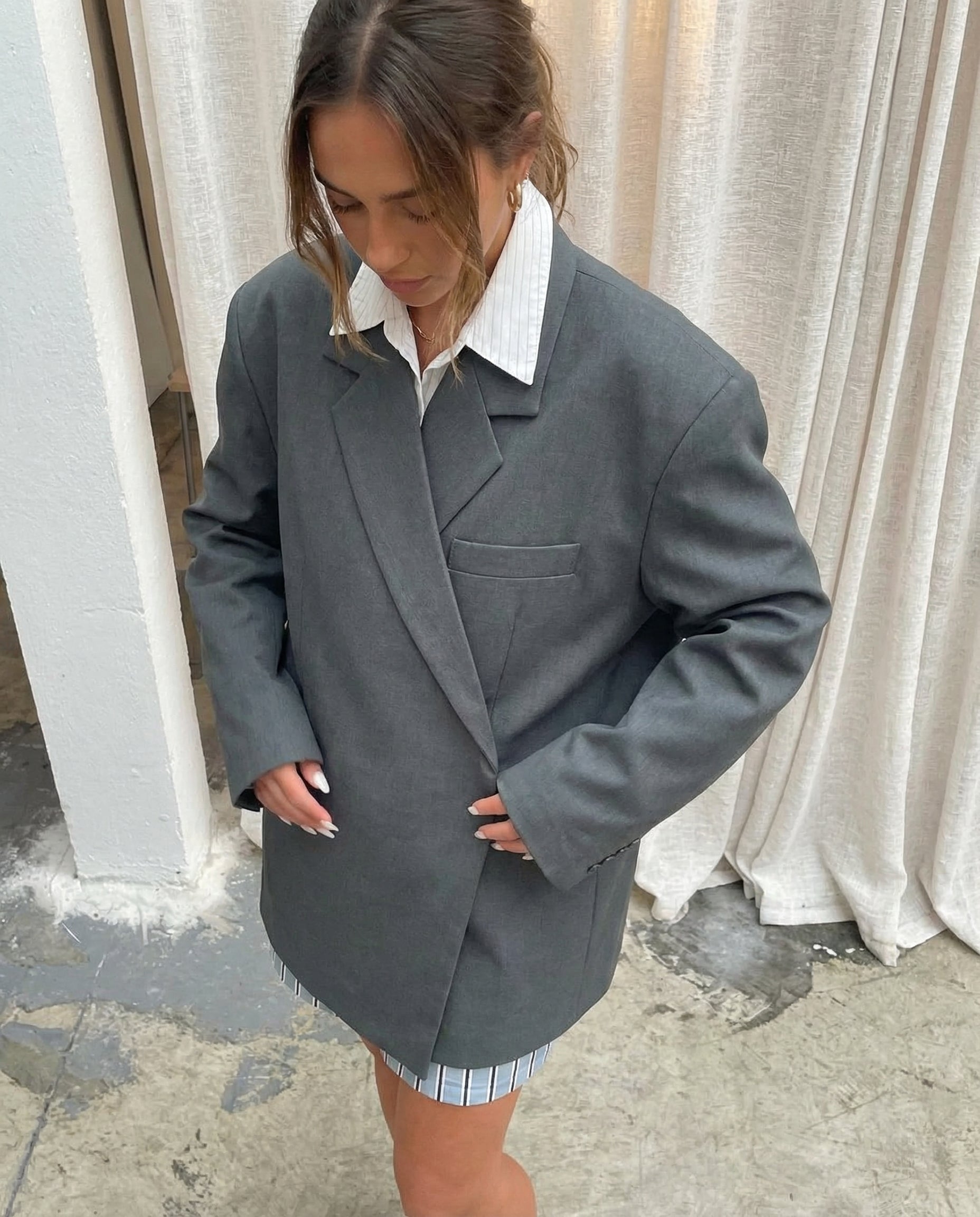 Blazer fendu sur le côté