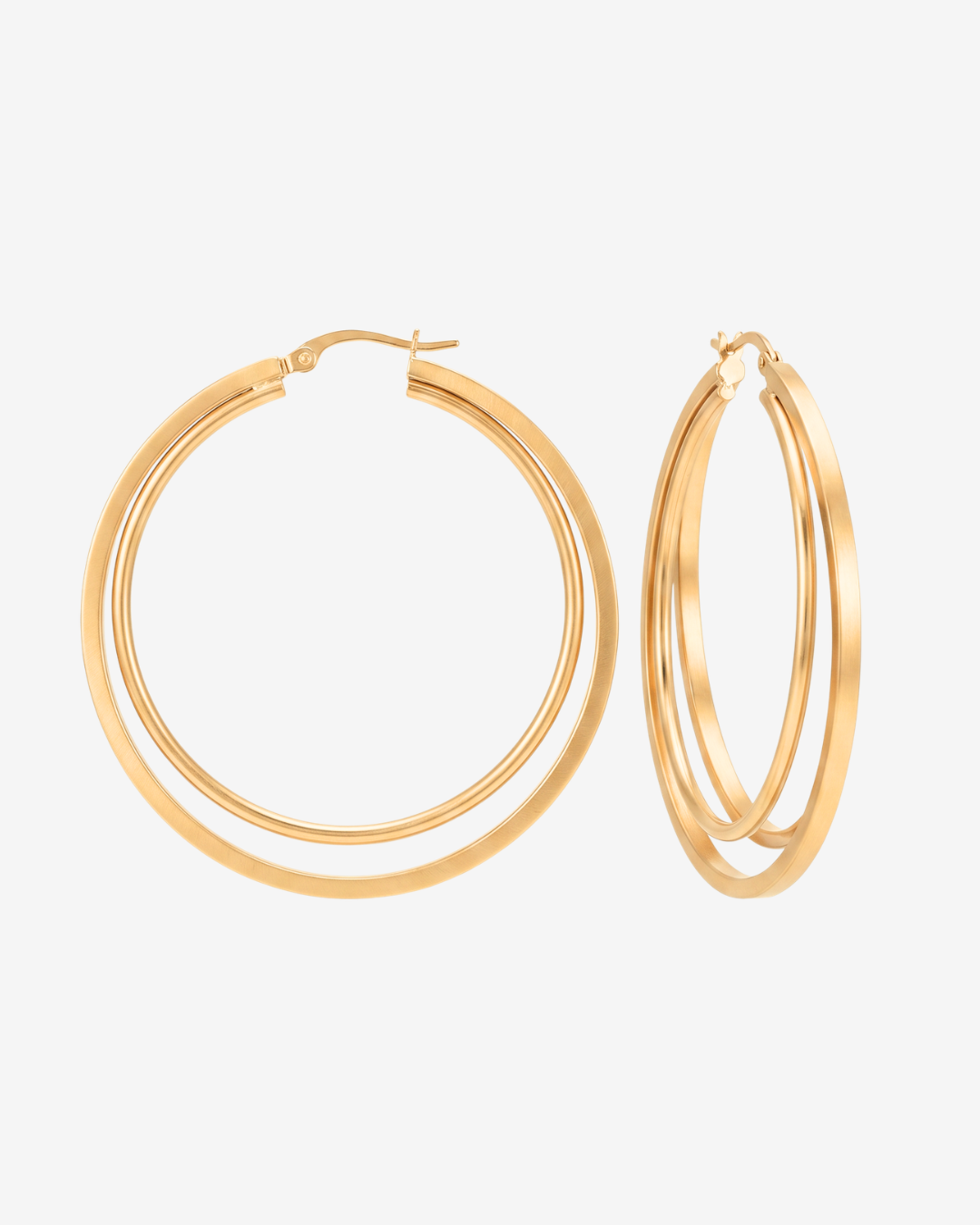 Double hoop OHRRINGE