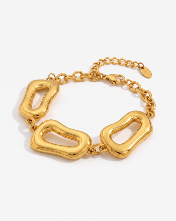 Big chain armband