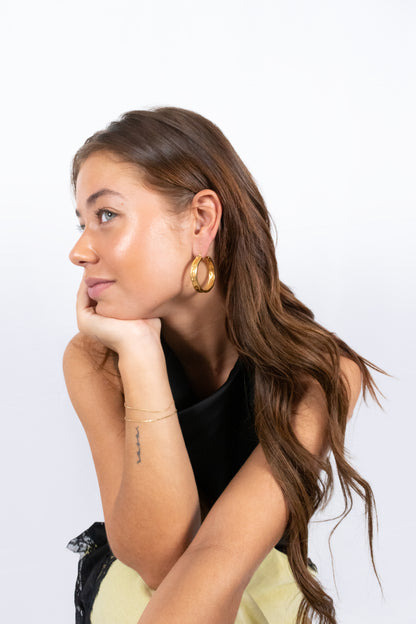 Umber earrings
