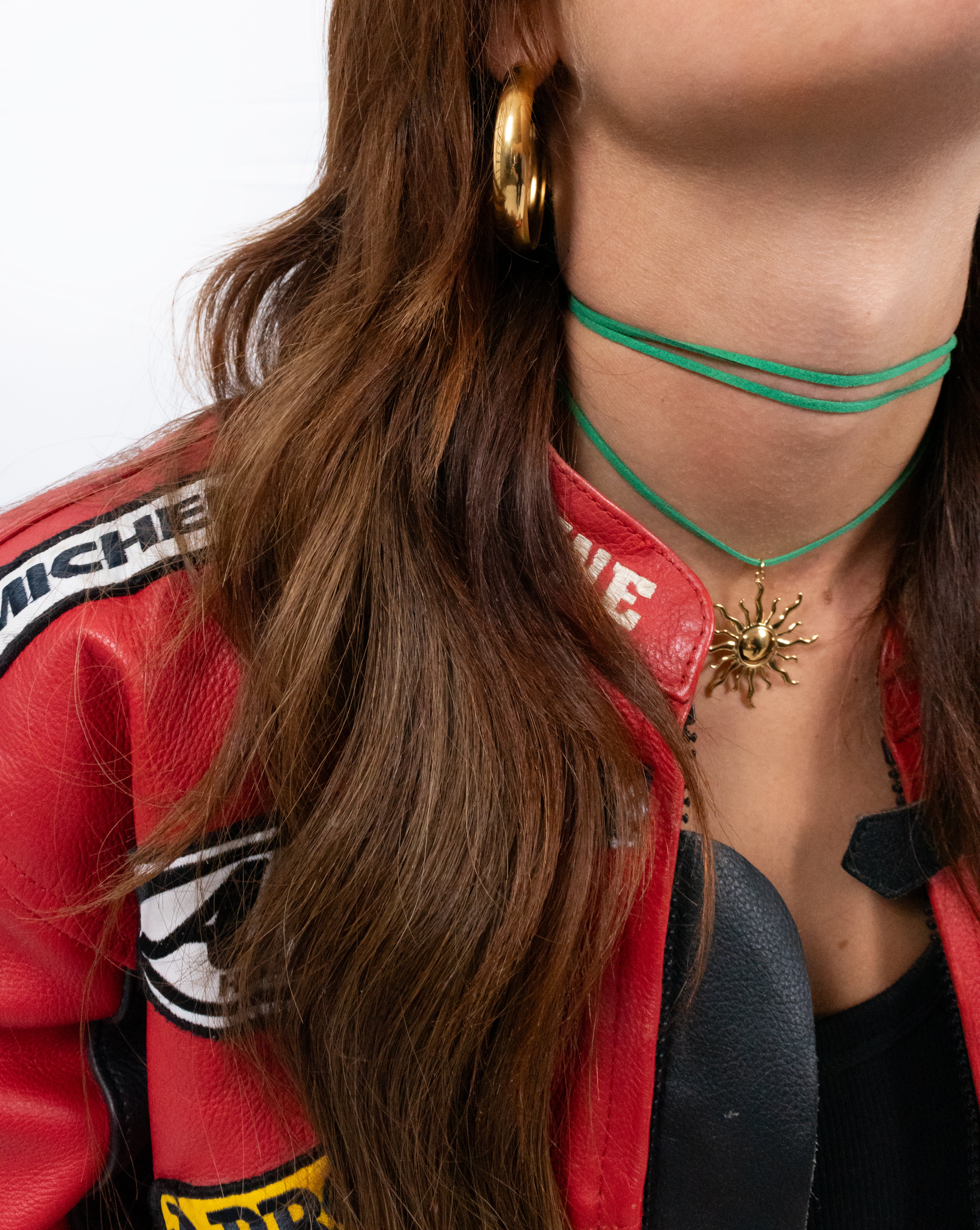 Big hoop earrings small