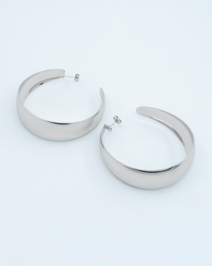 Big hoop earrings medium