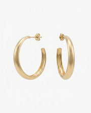 Big hoop earrings small