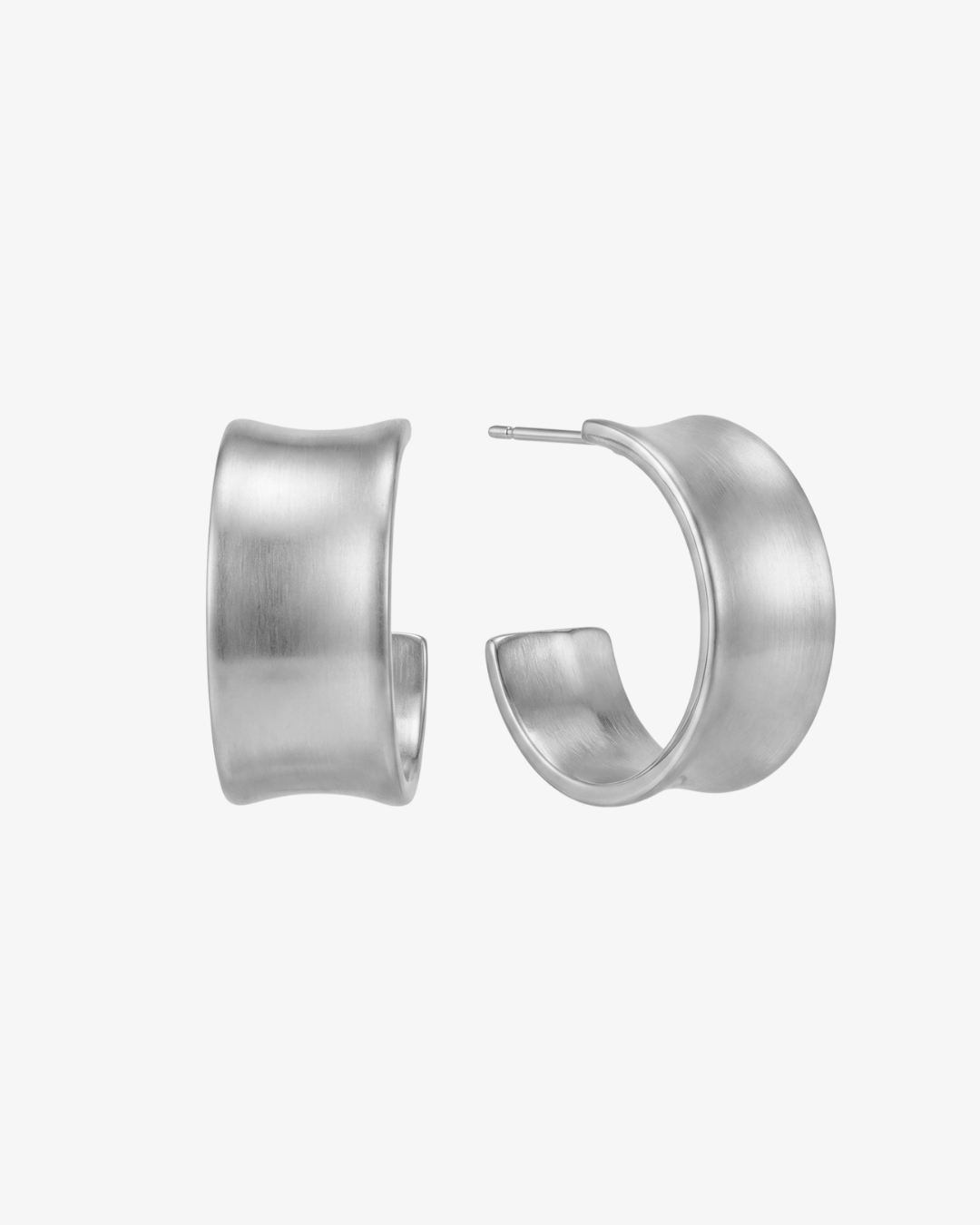 Chunky hoop oorbellen