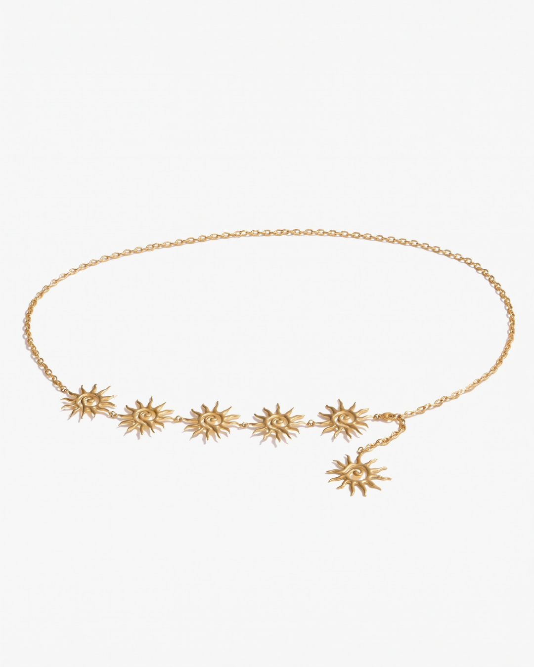 Zonnige buikketting