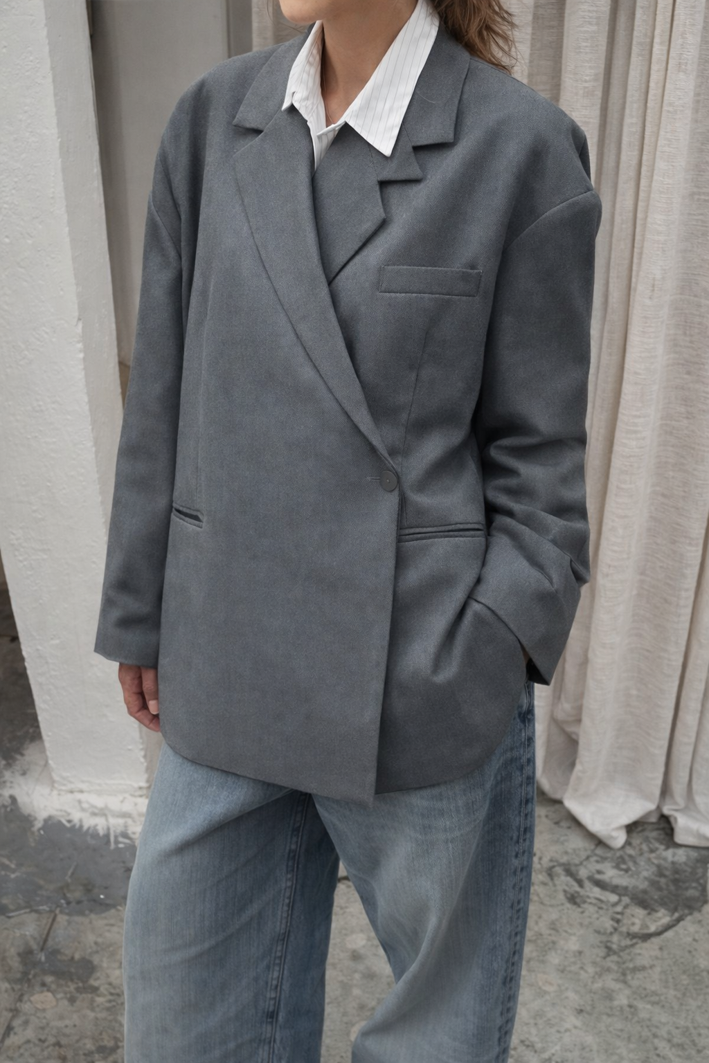 Blazer fendu sur le côté