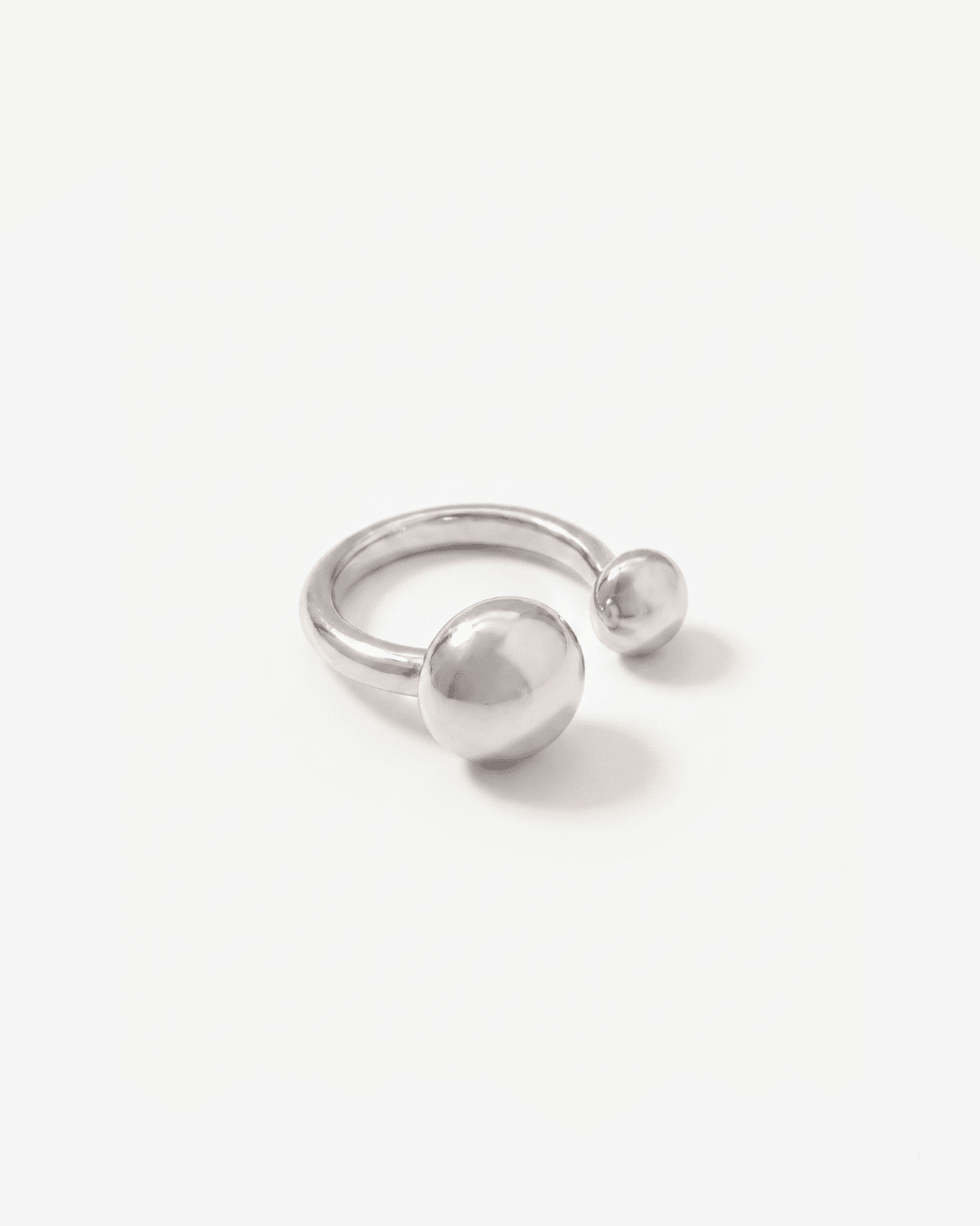 Adela - Open ring - Stainless steel - Opulaire - WATERPROOF jewelry - 7-adjustable -