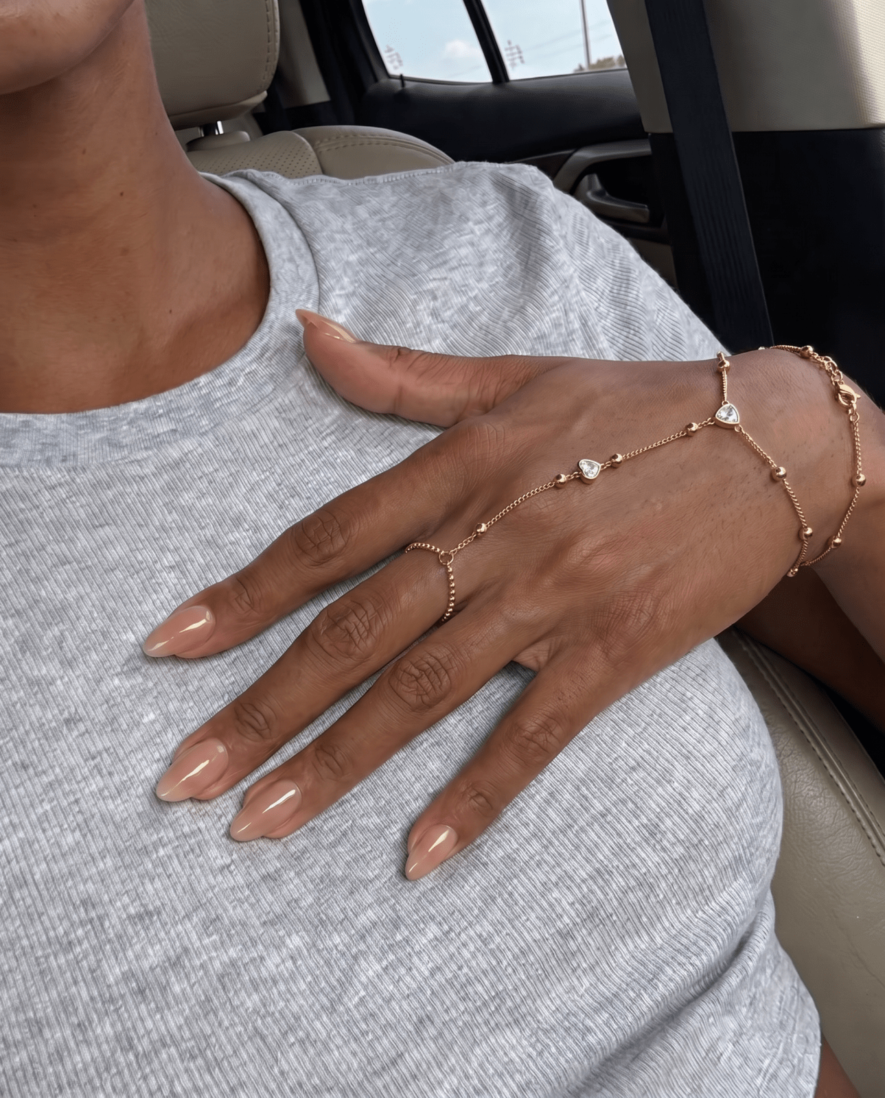 Agnes hand chain - Opulaire - WATERPROOF jewelry - 