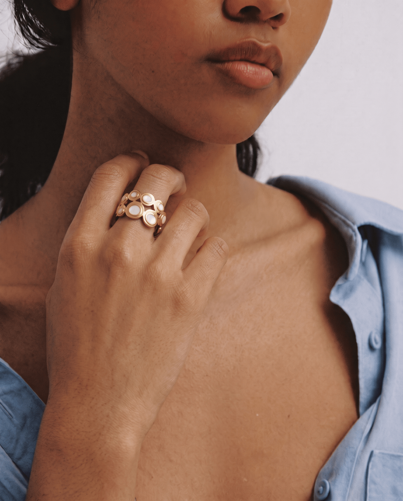 Alara ring - Opulaire - WATERPROOF jewelry - Adjustable -