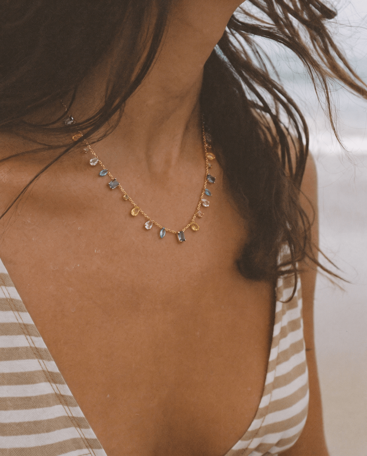 Aliana necklace - Opulaire - WATERPROOF jewelry - 