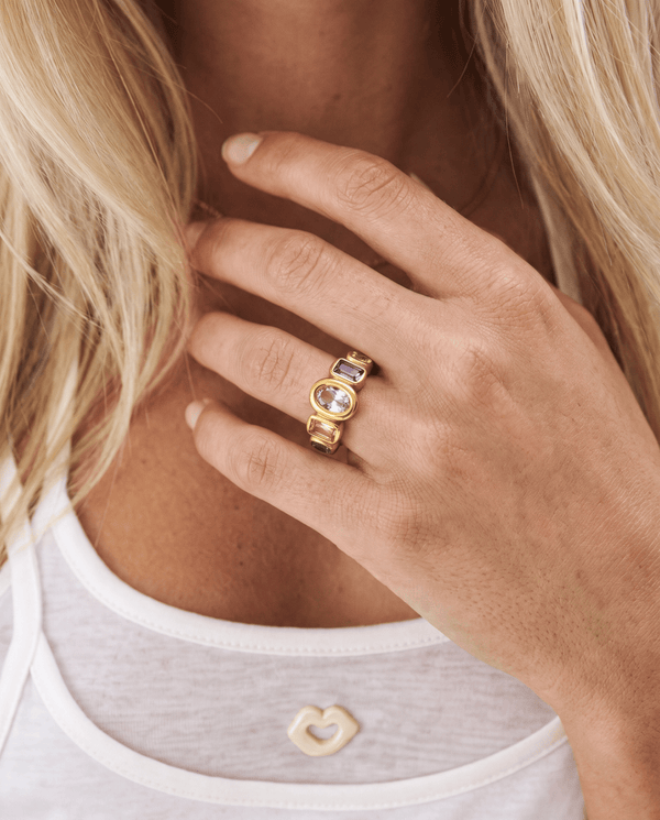 Amelia ring - Opulaire - WATERPROOF jewelry - EU 52 -