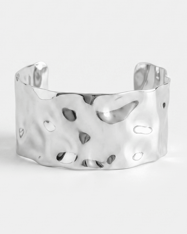 Amy - Cuff bracelet - Stainless steel - Opulaire - WATERPROOF jewelry - 