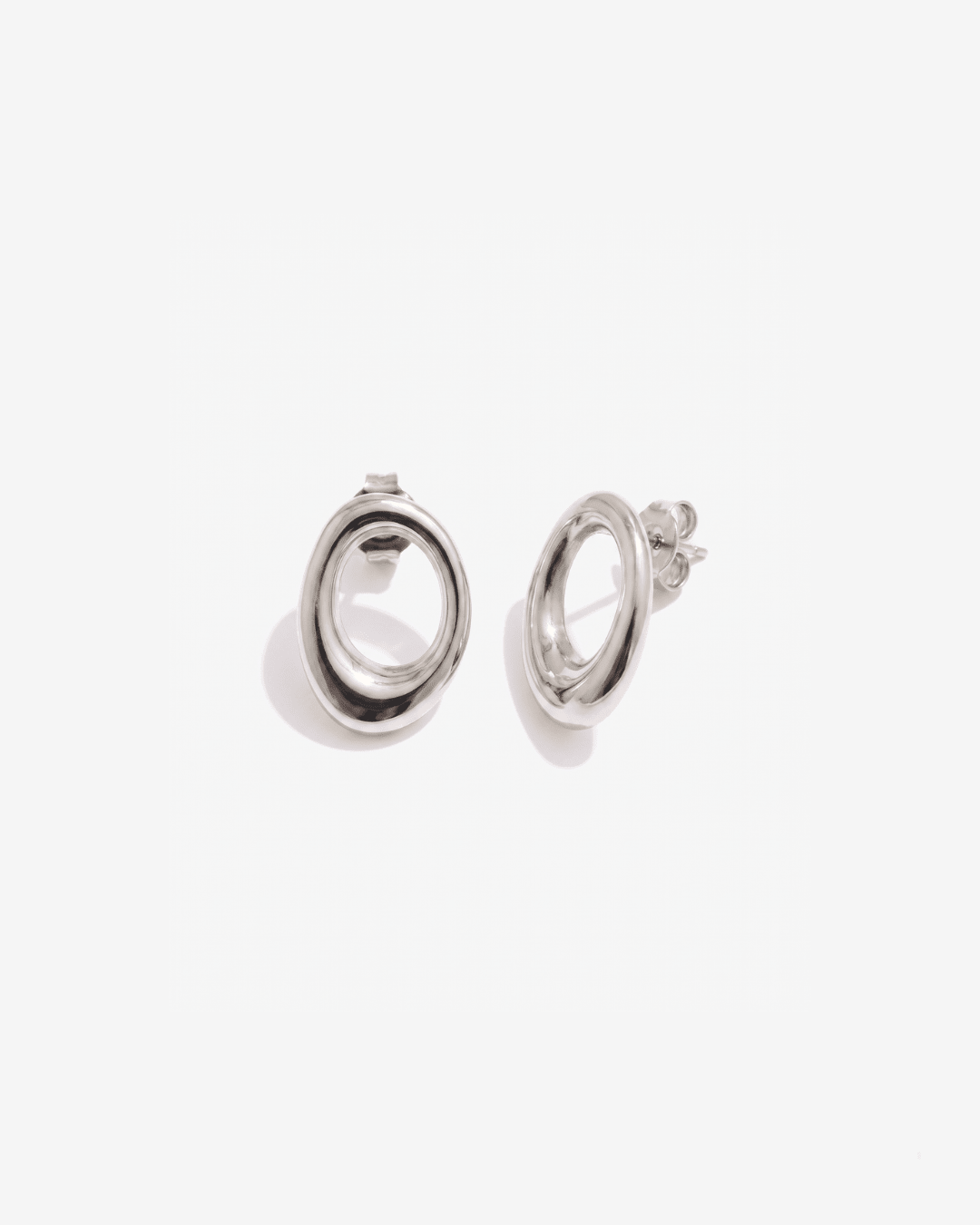 Aora - Dainty stud earrings - Stainless steel - Opulaire - WATERPROOF jewelry - 