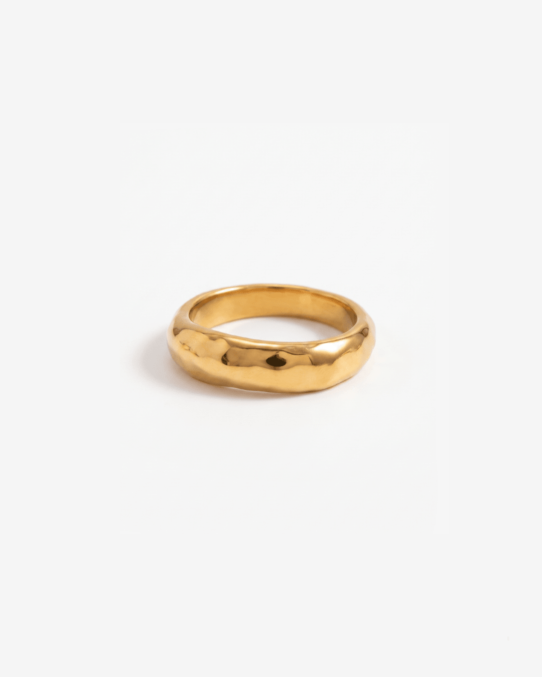 Apple - Stackable ring - Stainless steel - Opulaire - WATERPROOF jewelry - EU 54 -