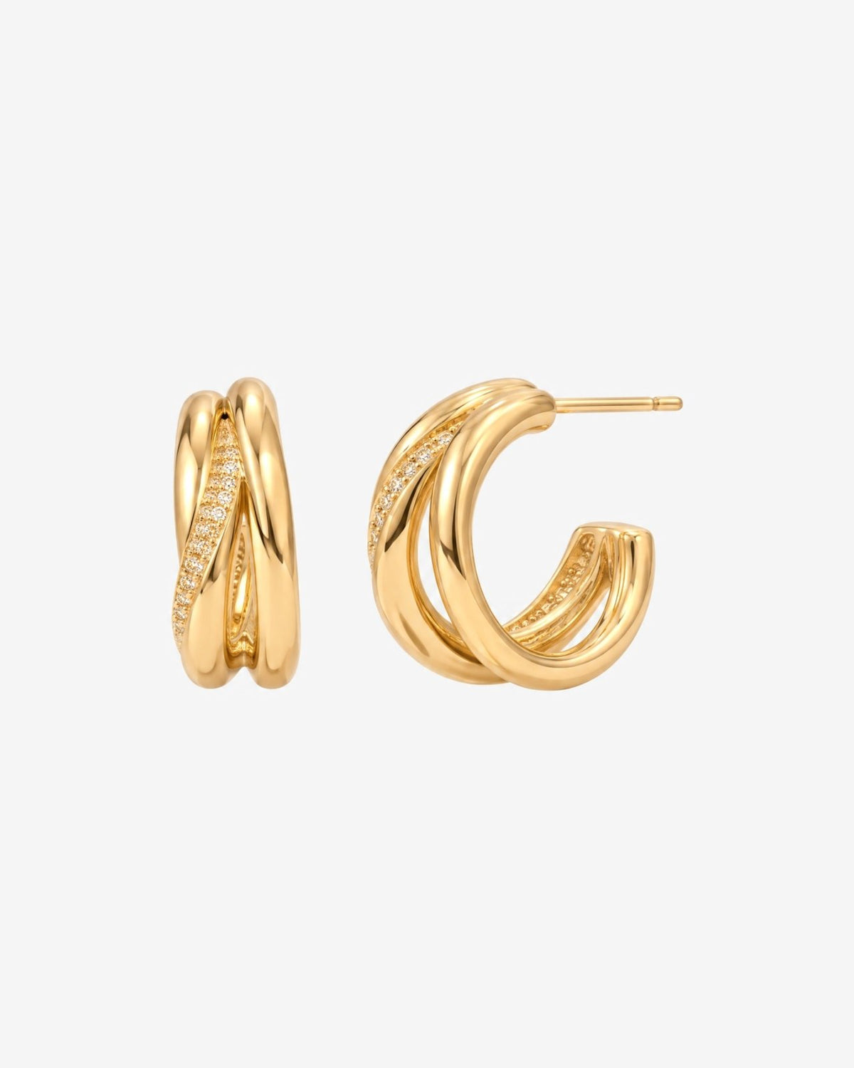 Arverne earrings - Opulaire - WATERPROOF jewelry - 