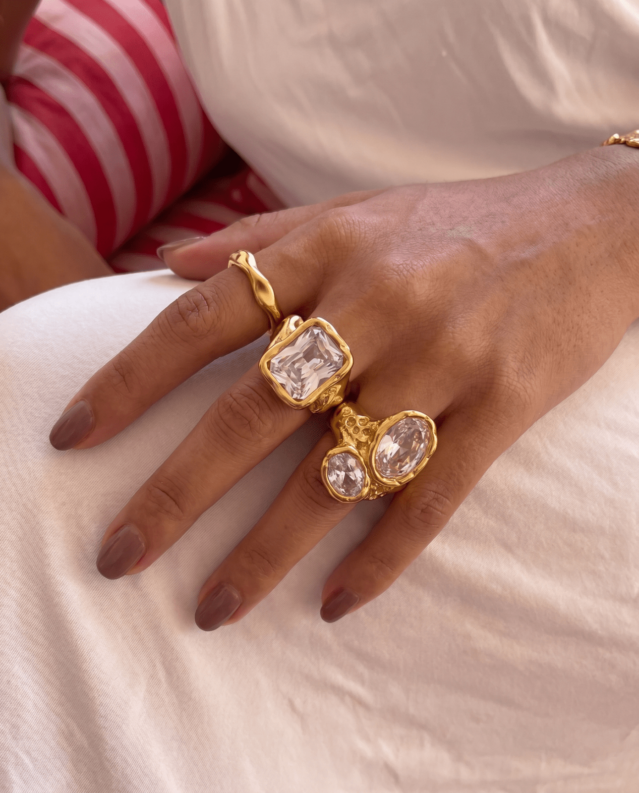 Aya ring - Opulaire - WATERPROOF jewelry - EU 52 -