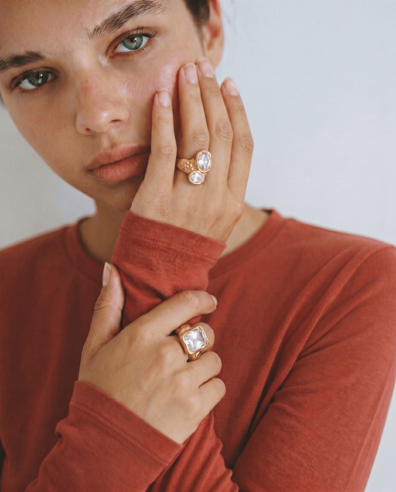 Aya ring - Opulaire - WATERPROOF jewelry - EU 52 -