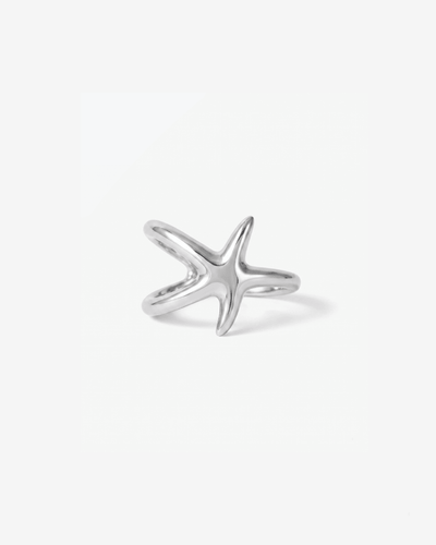Ayla - Adjustable star ring - Stainless steel - Opulaire - WATERPROOF jewelry - Adjustable -