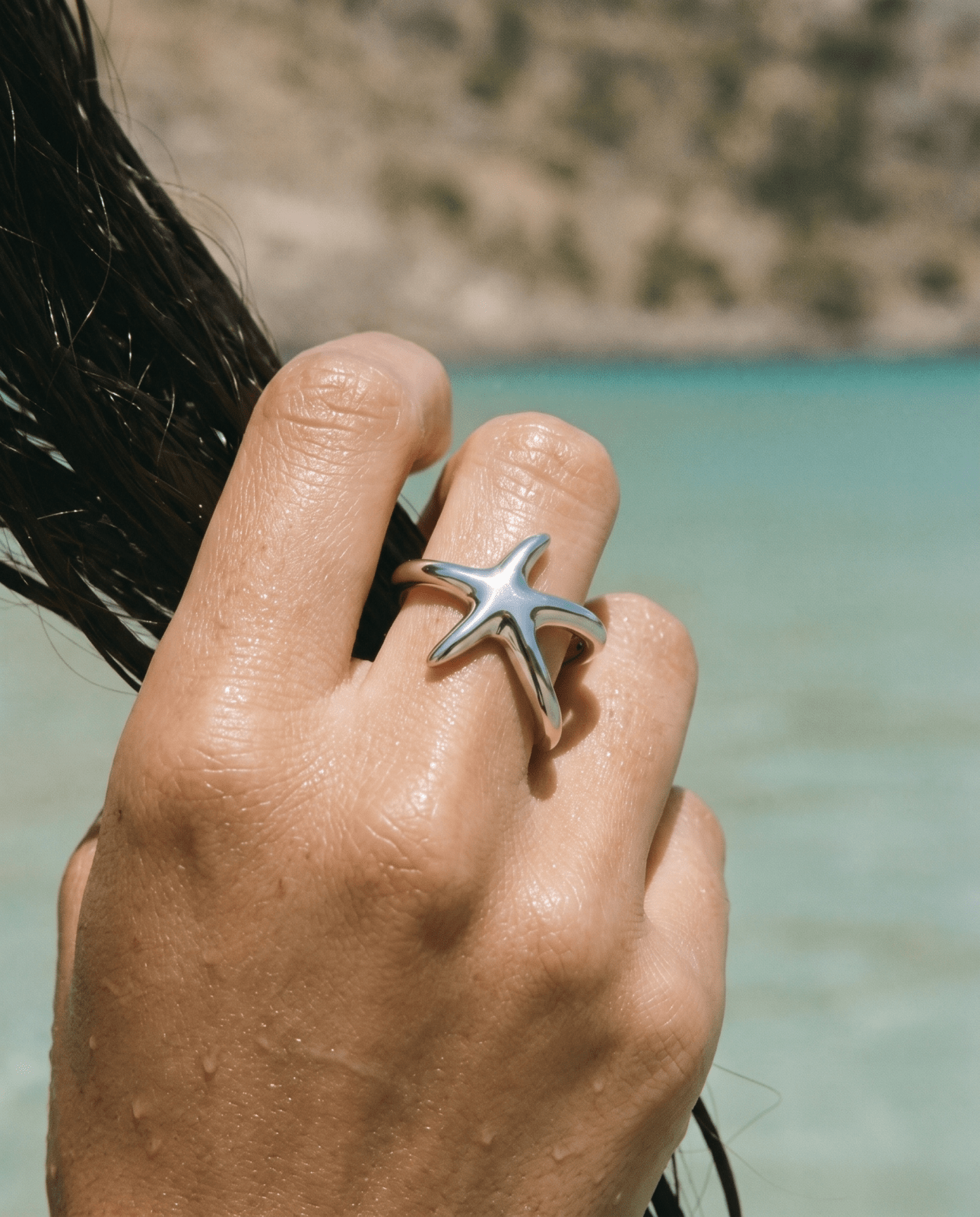 Ayla ring - Opulaire - WATERPROOF jewelry - Adjustable -