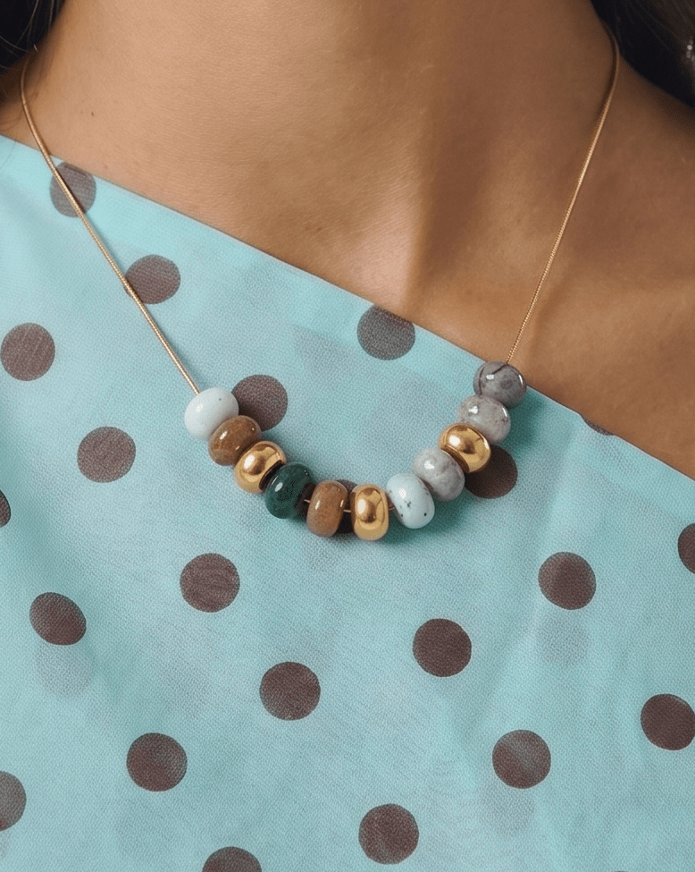 Beads necklace - Opulaire - WATERPROOF jewelry - 
