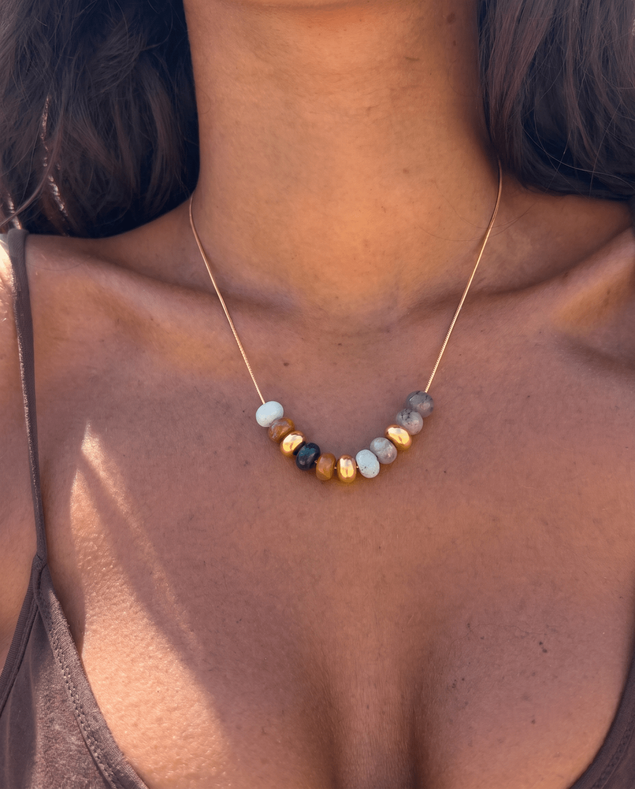 Beads necklace - Opulaire - WATERPROOF jewelry - 