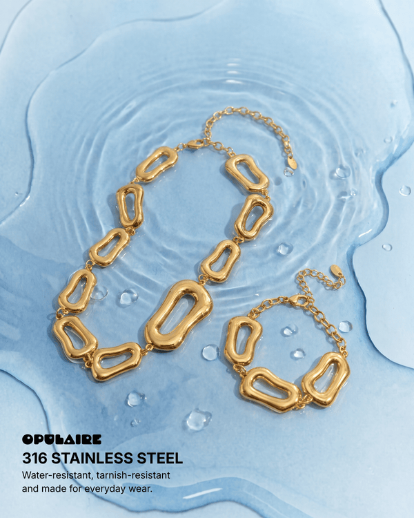 Big chain necklace - Opulaire - WATERPROOF jewelry - 