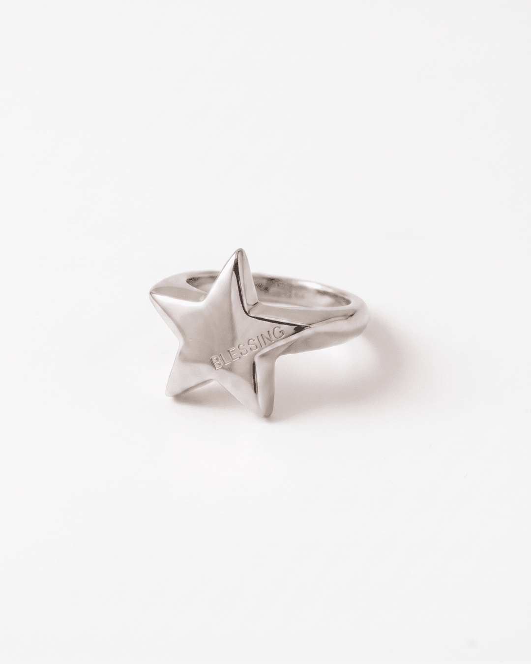 Blessing - Chunky star ring - Stainless steel - Opulaire - WATERPROOF jewelry - EU 52 -