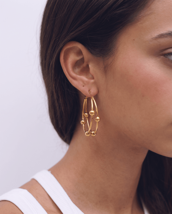 Bree hoop earrings - Opulaire - WATERPROOF jewelry - 