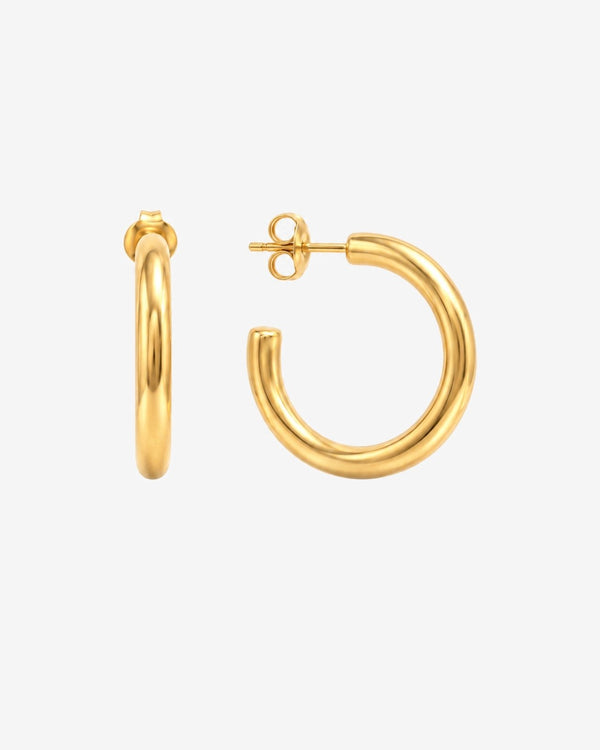 Britney hoops - Opulaire - WATERPROOF jewelry - 