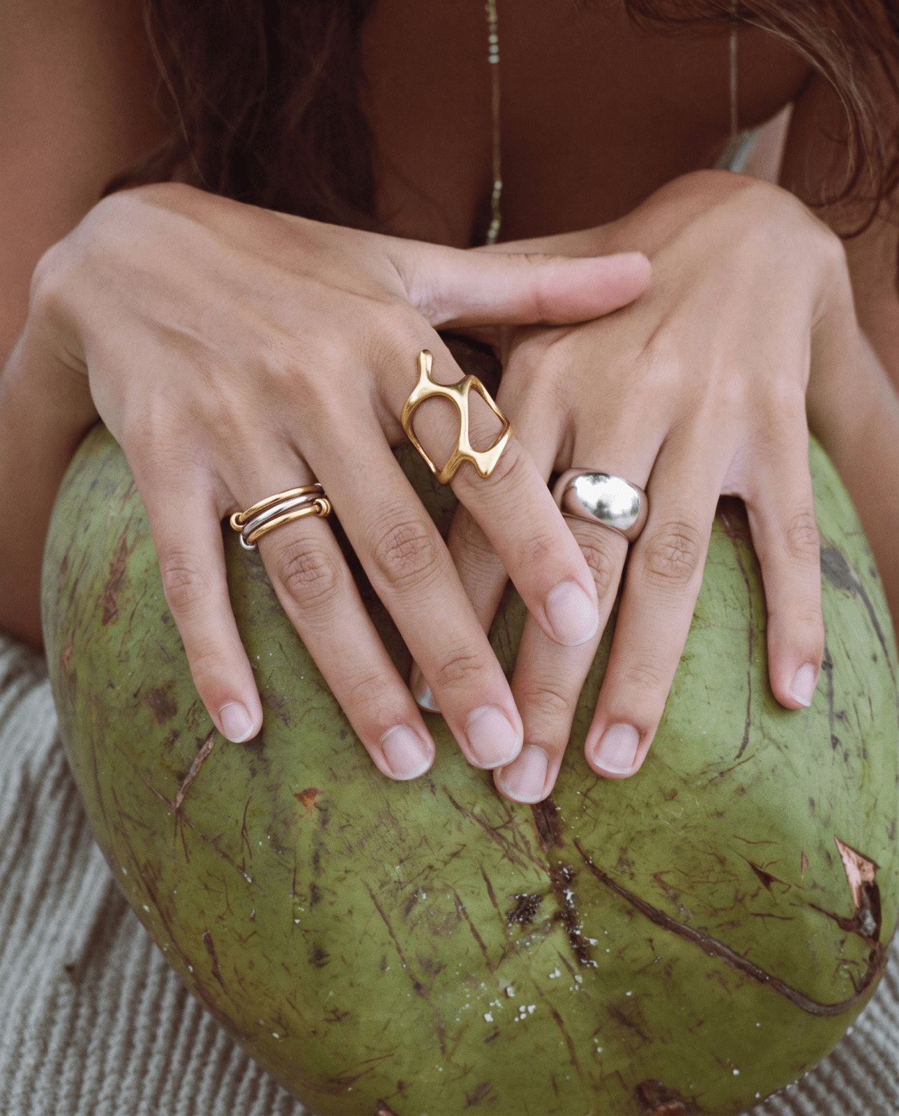 Celeste ring - Opulaire - WATERPROOF jewelry - EU 52 -