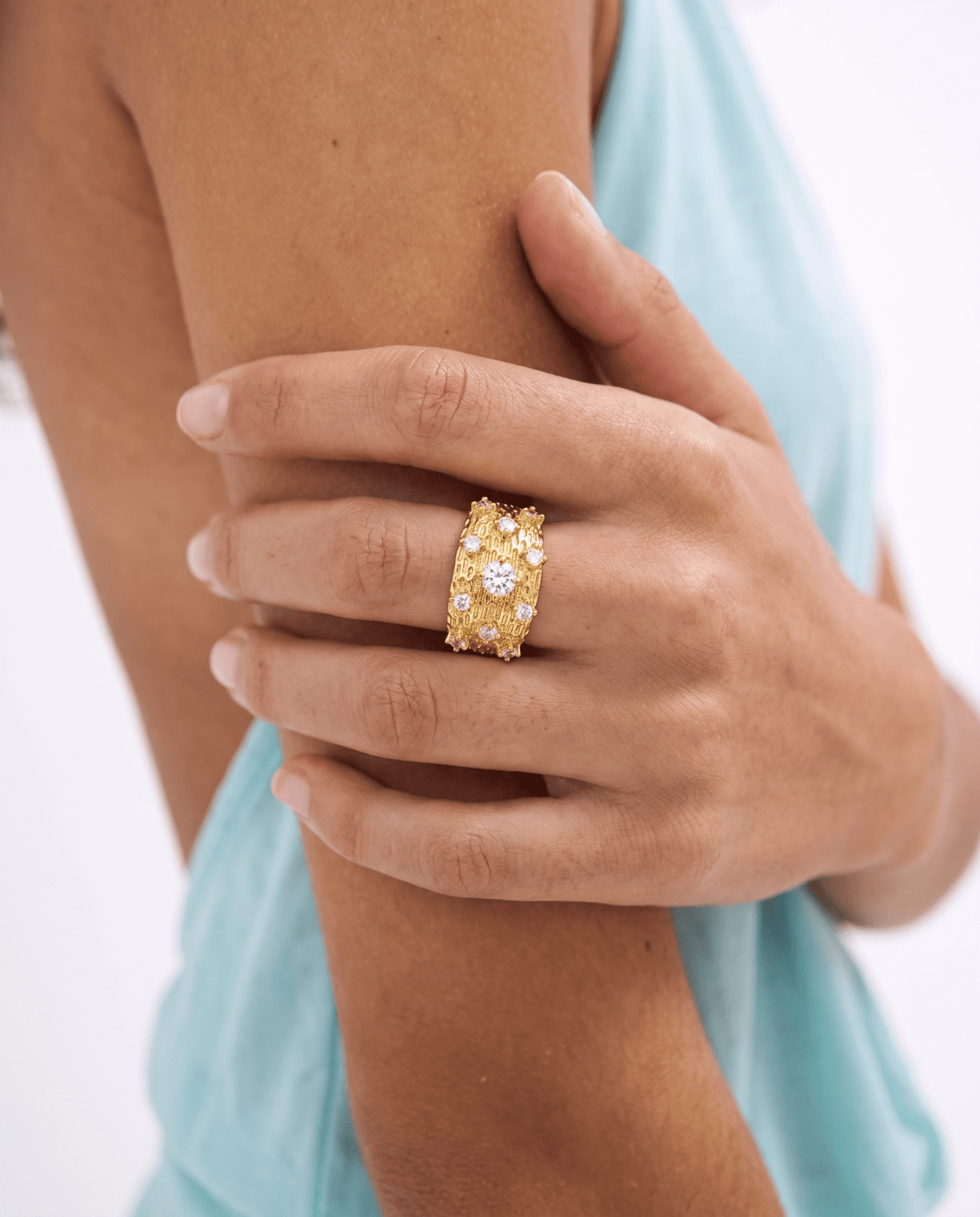 Charlie ring - Opulaire - WATERPROOF jewelry - Adjustable -