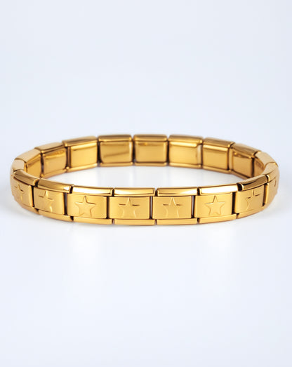 Charm star bracelet