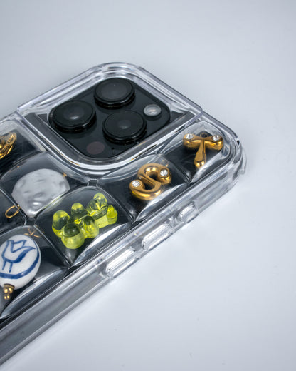 Custom charm phone case