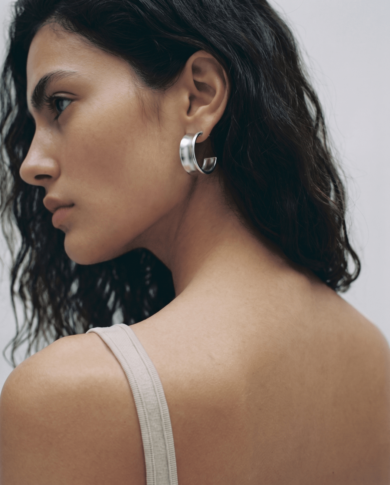 Chunky hoop earrings - Opulaire - WATERPROOF jewelry - 