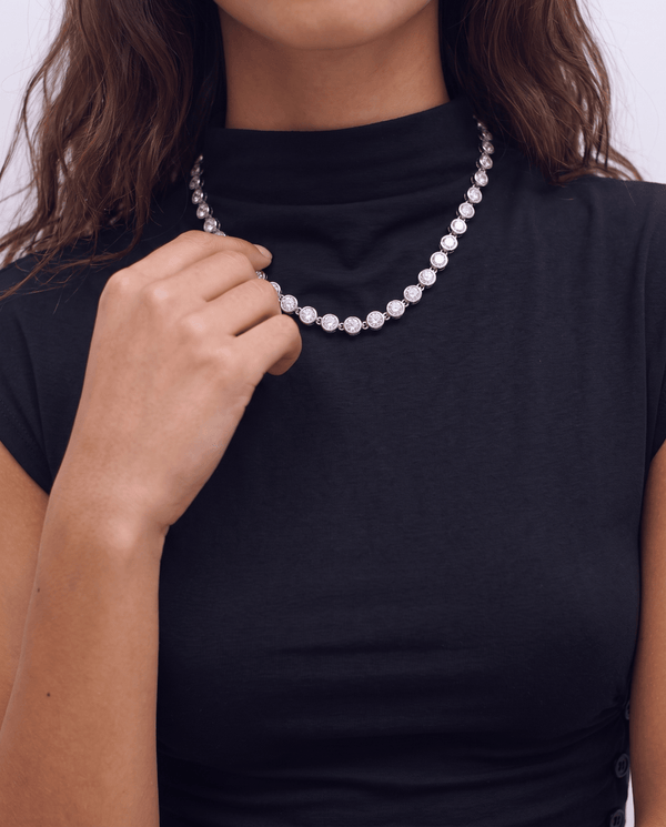 Daisy necklace - Opulaire - WATERPROOF jewelry - 