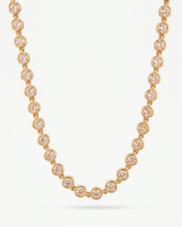 Daisy necklace - Opulaire - WATERPROOF jewelry - 