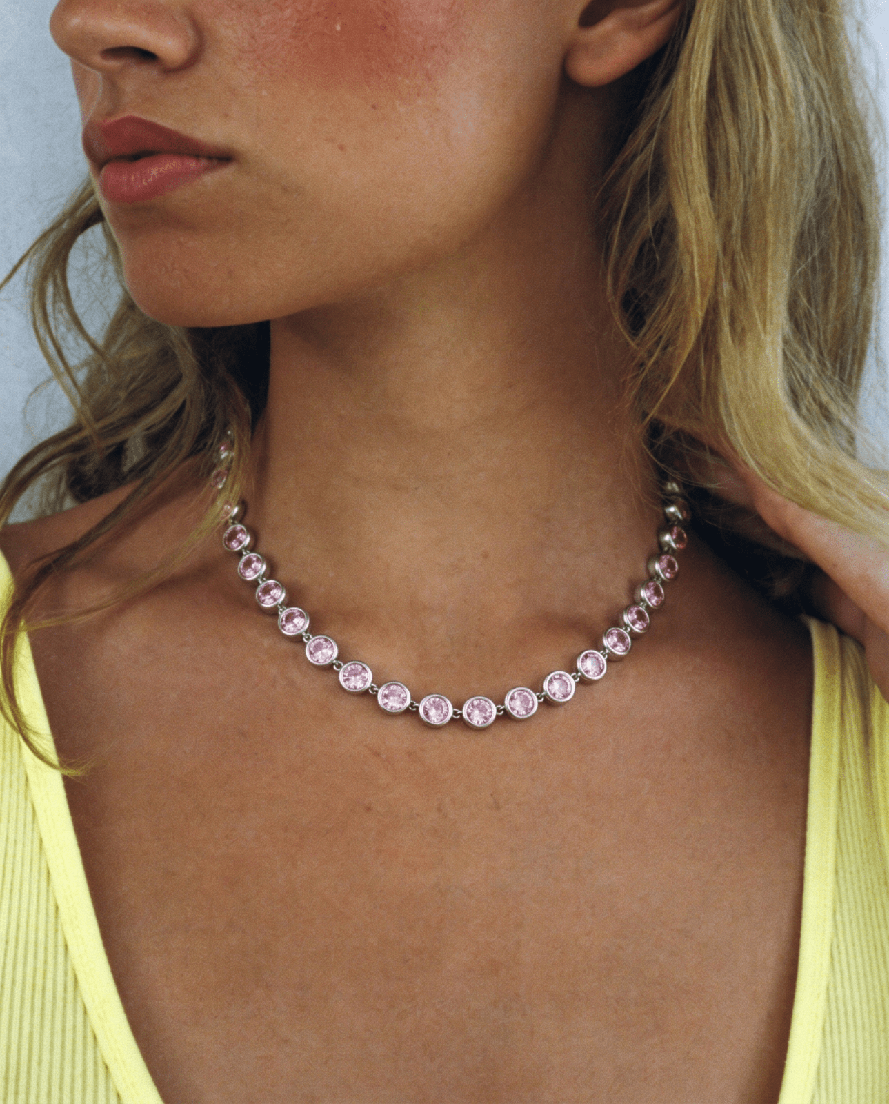 Daisy necklace - Opulaire - WATERPROOF jewelry - 