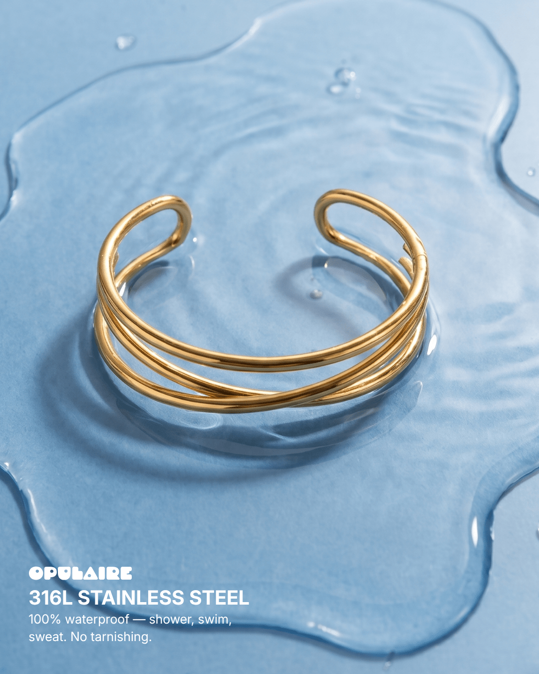 Dalia bracelet - Opulaire - WATERPROOF jewelry - 