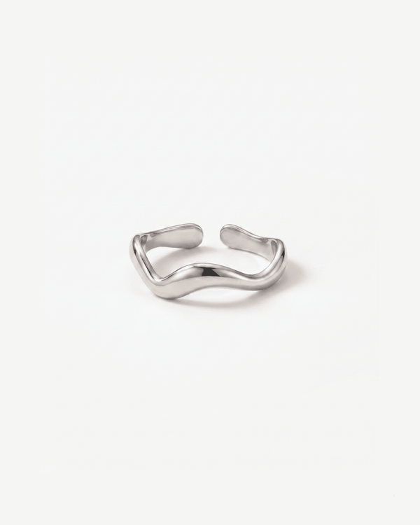 Dash - Adjustable ring - Stainless steel - Opulaire - WATERPROOF jewelry - Adjustable -