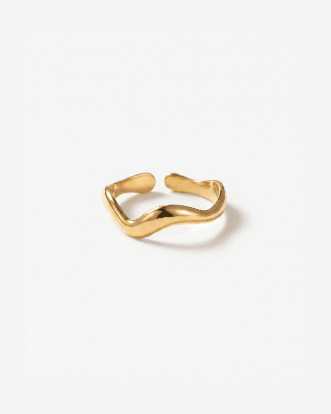 Dash - Adjustable ring - Stainless steel - Opulaire - WATERPROOF jewelry - Adjustable -