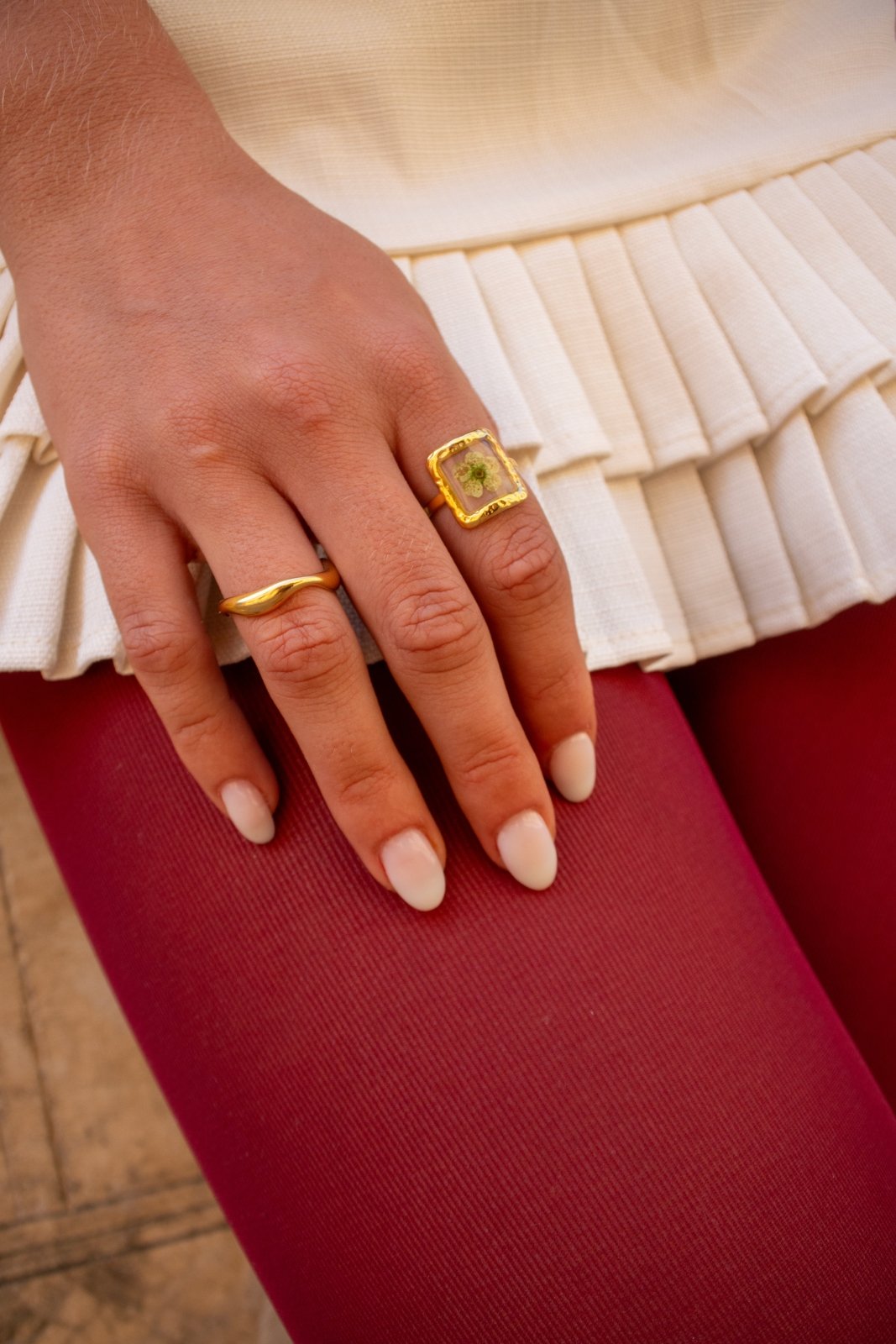 Dash ring - Opulaire - WATERPROOF jewelry - Adjustable -
