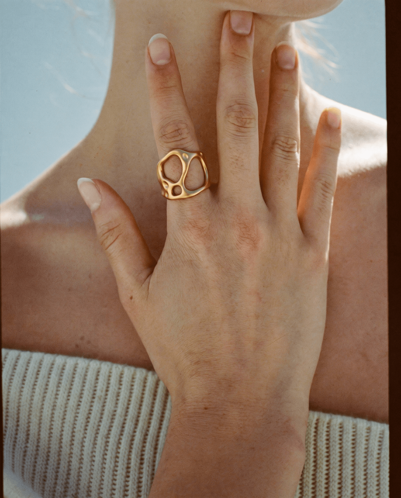Elara ring - Opulaire - WATERPROOF jewelry - Adjustable -