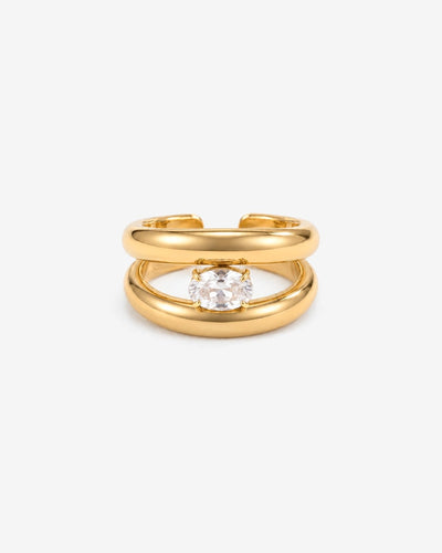 Elodie ring - Opulaire - WATERPROOF jewelry - Adjustable -
